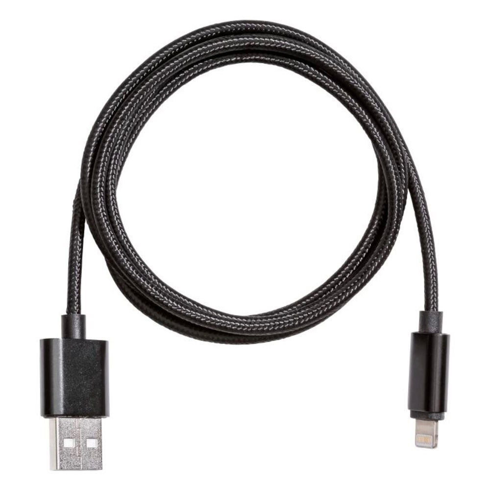 H&M Black Braided Charging Cable Cord